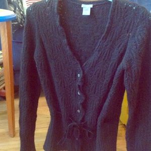 Ann Taylor S scalloped cardigan